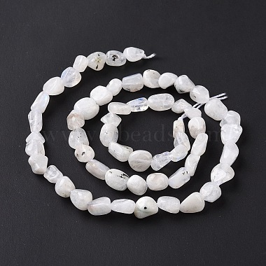 Natural Rainbow Moonstone Beads Strands(G-A208-12)-4