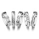 Vogue Design 925 Sterling Silver Rings(STER-D021-20mm-02)-1