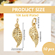 10Pcs Brass Pendants(KK-BC0015-76)-2