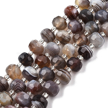 Rondelle Botswana Agate Beads