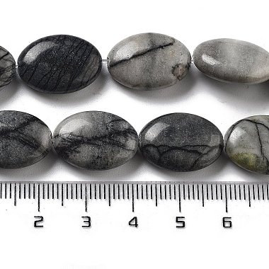Natural Netstone Beads Strands(G-P528-M13-01)-5
