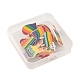 8Pcs 8 Style Rianbow Color Pride Flag Enamel Pins Set(JEWB-YW0001-01)-2