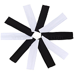 10Pcs 2 Colors Polyester Yoga Slastic Headbands, Sports Fitness Headbands, Mixed Color, 240x62x1mm, 5pcs/color(OHAR-GF0001-56)