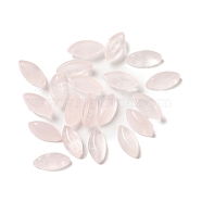 Natural Rose Quartz Cabochons, Horse Eye, 8x4x2.5~3mm(G-F772-01B-17)