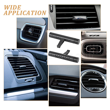 wadorn 4 pcs clip de parfum de ventilation de voiture en alliage de zinc(DIY-WR0003-79)-6