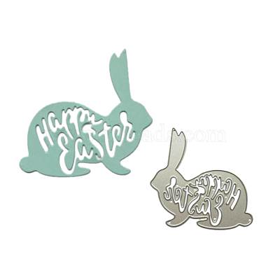 Easter Bunny Carbon Steel Cutting Dies Stencils(DIY-M011-18)-2