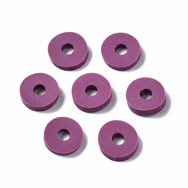 Abalorios de arcilla polimérica hechos a mano(X-CLAY-Q251-6.0mm-B05)-2