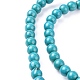 Synthetic Turquoise Beads Strands(X-TURQ-G106-6mm-02E)-2