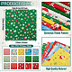 15Pcs 2 Bags 2 Styles Christmas Cotton Fabric(DIY-TA0014-62)-4