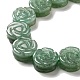 naturelles aventurine verte brins de perles(G-D475-01I)-3