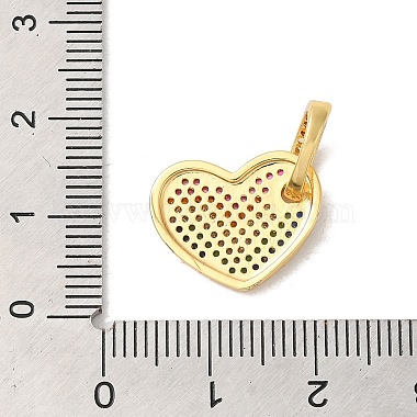 Rack Plating Brass Micro Pave Cubic Zirconia Pendants(X-KK-K377-75G)-3