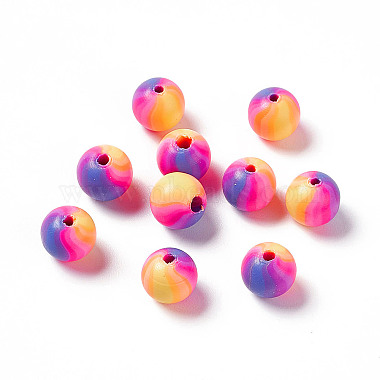 Handmade Polymer Clay Beads(X-CLAY-D005-01C)-3