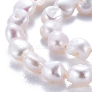 Brins de perles de keshi naturelles(PEAR-S020-X01)-4