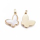 Natural White Shell Mother of Pearl Shell Pendants(BSHE-F011-07A-G)-2