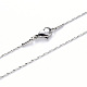304 Stainless Steel Coreana Chain Necklace(NJEW-S420-006D-P)-1