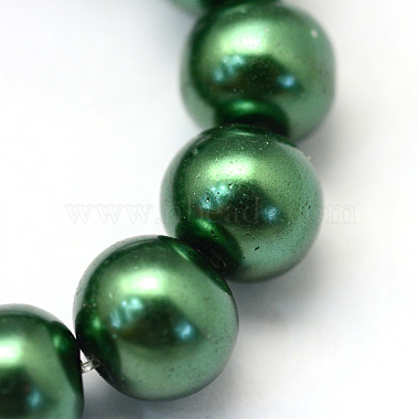 Chapelets de perles rondes en verre peint(X-HY-Q003-6mm-71)-3