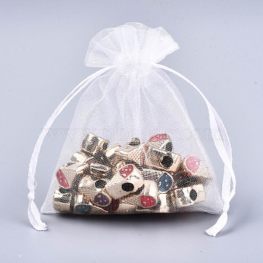 Bolsas de regalo de organza con cordón(OP-R016-13x18cm-04)-4