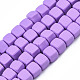 Handmade Polymer Clay Beads Strands(CLAY-S092-78H)-1