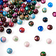100Pcs 10 Colors Two Tone Opaque Resin Beads(RESI-TA0001-45)-2
