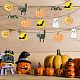 30 pcs 6 styles pendentifs en alliage d'émail plaqués en rack pour Halloween(PALLOY-CJ0002-32)-8