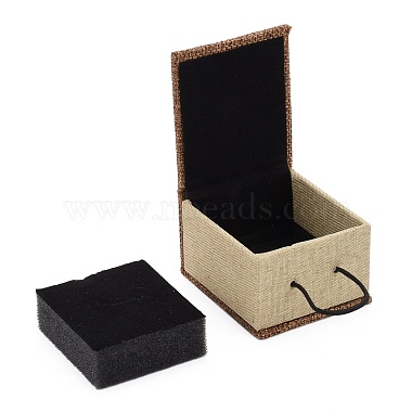 長方形の木製のリングボックス(OBOX-N013-02)-5