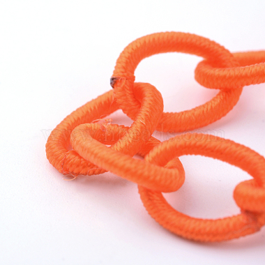 Handmade Nylon Cable Chains Loop(NWIR-R034-04)-2
