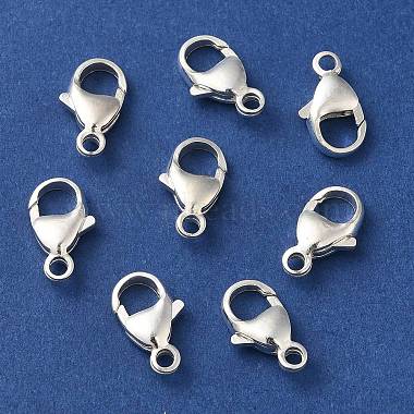925 Sterling Silver Lobster Claw Clasps(STER-G040-05D)-2