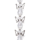 Brins de perles de verre transparentes en forme de fée d'ange(AJEW-JB01181-03)-1