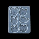 Rabbit/Dragon/Cat Pendant DIY Silicone Mold(DIY-K073-09B)-4