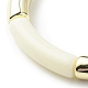 Acrylic Curved Tube Beaded Stretch Bracelet for Women(BJEW-JB08439-03)-5