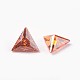Cubic Zirconia Pointed Back Cabochons(ZIRC-WH0001-A12)-2
