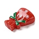 Christmas Theme Opaque Resin Cabochons(RESI-E043-01J)-3