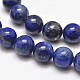 Chapelets de perles rondes en lapis-lazuli naturel(X-G-E262-01-12mm)-2