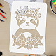 Plastic Drawing Painting Stencils Templates(DIY-WH0396-400)-3