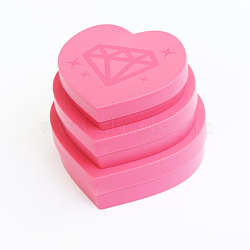 PP Diamond Tray, Diamond Picture Tools, Pale Violet Red, 70~90x65~85x18~28mm, 3pcs(DIAM-PW0001-040A)