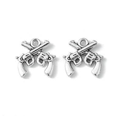 Antique Silver Sports Goods Alloy Charms