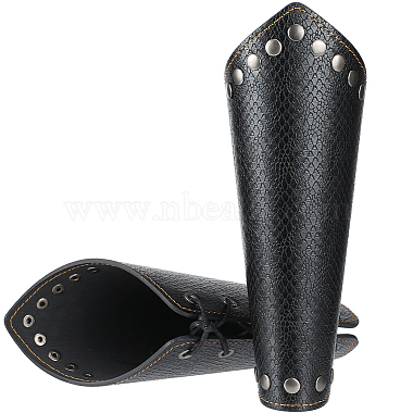 Adjustable Imitation Leather Cord Bracelet(AJEW-WH0342-91A)-4