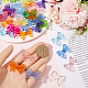 100Pcs Transparent Acrylic Beads(TACR-SP0001-20)-3