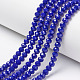 Opaque Solid Color Imitation Jade Glass Beads Strands(EGLA-A044-P2mm-D07)-1