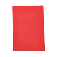 EVA Sheet Foam Paper, with Adhesive Back, Rectangle, Red, 30x21x0.1cm(X-AJEW-WH0104-79D)