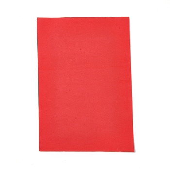 EVA Sheet Foam Paper, with Adhesive Back, Rectangle, Red, 30x21x0.1cm