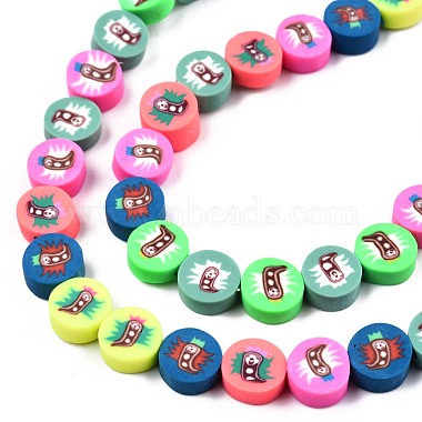 Handmade Polymer Clay Beads Strands(CLAY-T020-34)-2