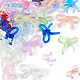 48Pcs 4 Styles Transparent Acrylic Beads(OACR-TA0004-94B)-3