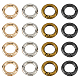24Pcs 4 Colors Alloy Spring Gate Rings(FIND-HS0001-26A)-1