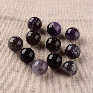 Natural Amethyst Round Ball Beads, Gemstone Sphere, No Hole/Undrilled, 16mm(G-I170-16mm-13)