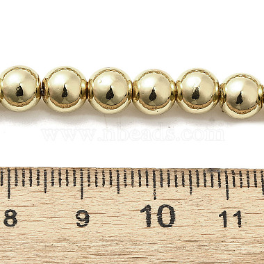 Electroplated Synthetic Magnetic Hematite Beads Strands(X-G-L613-F01-01A)-4