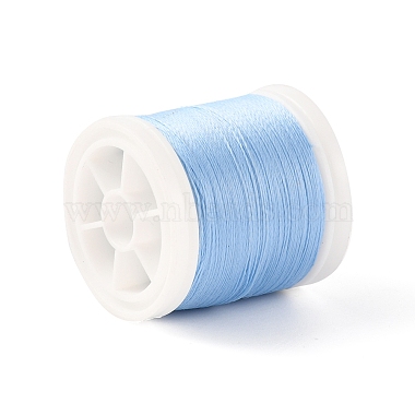 0.1mm Light Sky Blue Polyester Thread & Cord