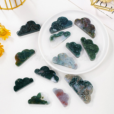 Moss Agate Display Decorations