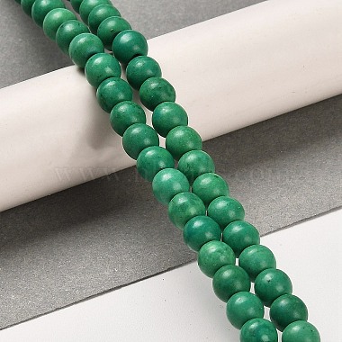 Synthetic Turquoise Beads Strands(G-C101-O01-01)-2