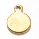 Placage ionique (ip) 304 embout pendentif chaîne en acier inoxydable(STAS-F075-10)-1